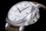 PAM1394 LUMINOR MARINA 42MM VSF BEST EDITION WHITE DIAL ON BROWN ASSO STRAP P.9010 CLONE - Image 11