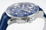 SEAMASTER DIVER 300M ZF 1:1 BEST EDITION BLUE CERAMIC BLUE DIAL ON BLUE RUBBER STRAP A8800 - Image 6