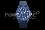 IWC Replica Watches Mark XVIII IW328101 Blue Dial M+F A35111 1:1 Fake watches Super Clone Watch