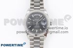 DayDate 40 SS GSF Gain Weight Gray Stick Dial on President Bracelet A3255