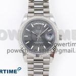 DayDate 40 SS GSF Gain Weight Gray Stick Dial on President Bracelet A3255