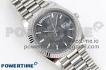 DayDate 40 SS GSF Gain Weight Gray Stick Dial on President Bracelet A3255 - Image 3