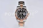 GMT-Master II 126711 CHNR Black/Brown Ceramic Clean Factory Best Edition on SS/RG Bracelet VR3186
