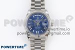 DayDate 40 SS GSF Gain Weight Blue Roman Dial on President Bracelet A3255