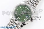 DayDate 40 SS GSF Gain Weight Green Roman Dial on President Bracelet A3255 - Image 2