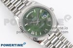 DayDate 40 SS GSF Gain Weight Green Roman Dial on President Bracelet A3255 - Image 3