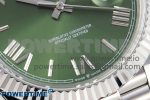DayDate 40 SS GSF Gain Weight Green Roman Dial on President Bracelet A3255 - Image 5