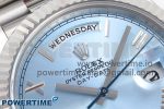 DayDate 40 SS GSF Gain Weight Ice Blue Roman Dial on President Bracelet A3255 - Image 4