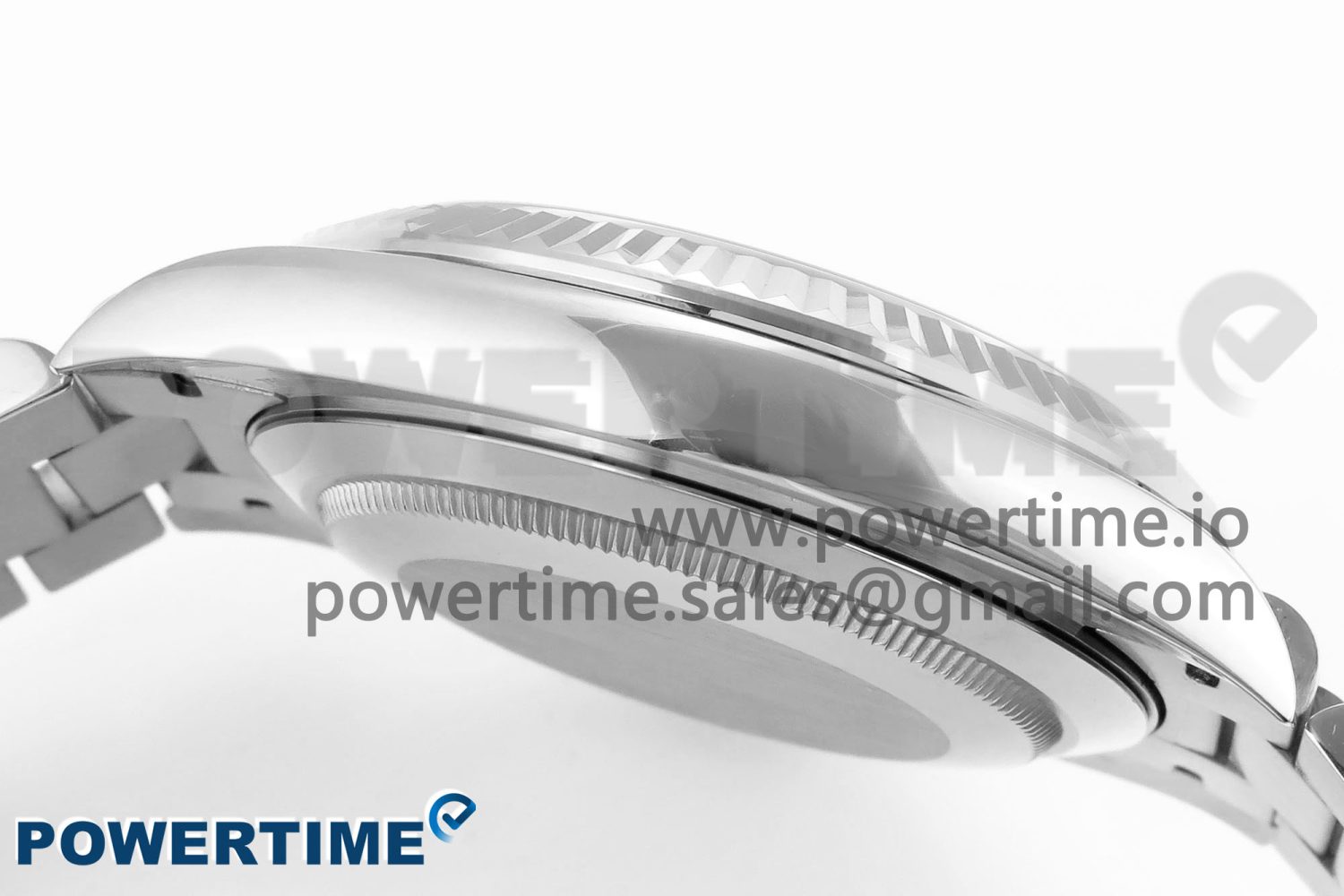 DayDate 40 SS GSF Gain Weight Ice Blue Roman Dial on President Bracelet A3255 - Image 7