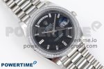 DayDate 40 SS GSF Gain Weight Black Crystal Dial Diamonds Bezel on President Bracelet A3255 - Image 3