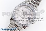 DayDate 40 SS GSF Gain Weight Meteorite Crystal Dial Diamonds Bezel on President Bracelet A3255 - Image 2