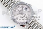 DayDate 40 SS GSF Gain Weight Meteorite Crystal Dial Diamonds Bezel on President Bracelet A3255 - Image 3