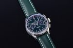 PREMIER B01 CHRONO SS 42MM GF 1:1 BEST EDITION GREEN DIAL ON GREEN LEATHER STRAP A7750 - Image 13