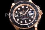 Rolex Yacht-Master 126655 GMF 1:1 Best Edition 3D Black Ceramic Bezel on Black Rubber Strap SA3235 Super Clone Watch - Image 5