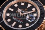 Rolex Yacht-Master 126655 GMF 1:1 Best Edition 3D Black Ceramic Bezel on Black Rubber Strap SA3235 Super Clone Watch - Image 9