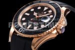 Rolex Yacht-Master 126655 GMF 1:1 Best Edition 3D Black Ceramic Bezel on Black Rubber Strap SA3235 Super Clone Watch - Image 7