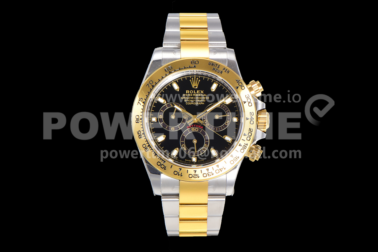 Rolex Daytona 116503 BTF 1:1 Best Edition 904L SS Case and Bracelet Black Dial SA4130 Super Clone Watch