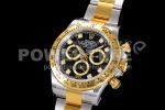 Rolex Daytona 116503 BTF 1:1 Best Edition 904L SS Case and Bracelet Black Diamonds Dial SA4130 Super Clone Watch - Image 3