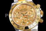 Rolex Daytona 116503 BTF 1:1 Best Edition 904L SS Case and Bracelet YG Dial SA4130 Super Clone Watch - Image 5