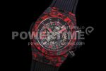 Hublot Big Bang Unico Red Carbon TWF Best Edition Skeleton Dial on Black Rubber Strap A1220 Super Clone Watch - Image 3