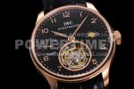 IWC Replica Watches Portuguese Tourbillon RG AXF Black Dial Tourbillon 1:1 Fake watches Super Clone Watch - Image 5