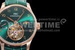 IWC Replica Watches Portuguese Tourbillon RG AXF Green Dial Tourbillon 1:1 Fake watches Super Clone Watch - Image 4