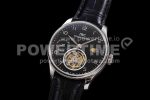 IWC Replica Watches Portuguese Tourbillon SS AXF Black Dial Tourbillon 1:1 Fake watches Super Clone Watch - Image 3