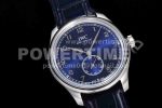 IWC Portuguese IW358305 ZF 1:1 Best Edition SS Blue Dial on Black Leather Strap A82200 Super Clone Watch - Image 2