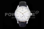 IWC Portuguese IW358303 ZF 1:1 Best Edition SS White Dial RG Markers on Brown Leather Strap A82200 Super Clone Watch
