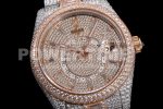 Rolex Replica Watches Skydweller Full Diamond Dial SS/RG TWF A23J 1:1 Fake watches Super Clone Watch - Image 5