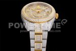 Rolex Replica Watches Skydweller Full Diamond Dial SS/YG TWF A23J 1:1 Fake watches Super Clone Watch - Image 6