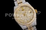 Rolex Replica Watches Skydweller Full Diamond Dial SS/YG TWF A23J 1:1 Fake watches Super Clone Watch - Image 2
