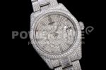 Rolex Replica Watches Skydweller Full Diamond Dial SS TWF A23J 1:1 Fake watches Super Clone Watch - Image 2