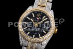 Rolex Replica Watches Skydweller Diamond Black Dial SS/RG TWF A23J 1:1 Fake watches Super Clone Watch - Image 3