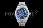 Rolex Replica Watches Diamond Skydweller Blue Dial SS TWF A23J 1:1 Fake watches Super Clone Watch