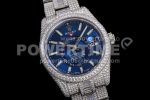 Rolex Replica Watches Diamond Skydweller Blue Dial SS TWF A23J 1:1 Fake watches Super Clone Watch - Image 2