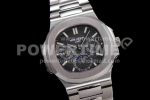 Patek Philippe Nautilus 5740 SS GRF Best Edition Gray Dial on SS Bracelet A240 Super Clone Watch - Image 2