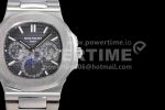 Patek Philippe Nautilus 5740 SS GRF Best Edition Gray Dial on SS Bracelet A240 Super Clone Watch - Image 4