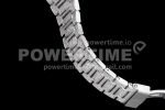Patek Philippe Nautilus Jumbo Ladies 7021 SS Full Paved Diamonds on Diamonds Plated SS Bracelet MIYOTA 9015 Super Clone Watch - Image 8