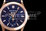 Patek Philippe PP0409F – Annual Cal. Moonphase 5396 RG/LE Blue/Dia GRF MY9015 Super Clone Watch - Image 4