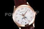 Patek Philippe PP0409B – Annual Cal. Moonphase 5396 RG/LE Wht/Num GRF MY9015 Super Clone Watch - Image 2