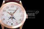 Patek Philippe PP0409B – Annual Cal. Moonphase 5396 RG/LE Wht/Num GRF MY9015 Super Clone Watch - Image 4