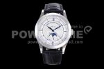 Patek Philippe Complications 5396G KMF Vintage White Dial on Black Leather Strap A324 Super Clone Watch