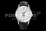 Patek Philippe PP0408C – Annual Cal. Moonphase 5396 SS/LE Wht/Stk GRF MY9015 Super Clone Watch