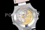 Patek Philippe Nautilus 5726 Complicated SS GRF 1:1 Best Edition Black White Dial on Black Leather Strap A324 Super Clone Watch - Image 8