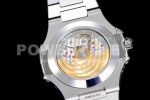 Patek Philippe Nautilus 5726 Complicated SS GRF 1:1 Best Edition Blue Textured Dial on SS Bracelet A324 Super Clone Watch V3 - Image 8