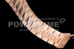 Patek Philippe Nautilus 5711/1R PPF 1:1 Best Edition Brown Textured Dial on RG Bracelet 324CS Super Clone Watch - Image 9