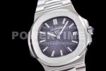 Patek Philippe Nautilus 5711 PPF 1:1 Best Edition Gray Textured Dial on SS Bracelet 324CS Super Clone Watch - Image 2