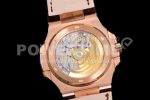 Patek Philippe Nautilus 5711/1R PPF 1:1 Best Edition Brown Textured Dial on Brown Leather Strap 324CS Super Clone Watch - Image 8