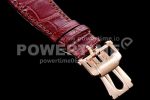 Patek Philippe Nautilus 5712 SS/RG PF Best Edition Gray Dial on Brown Croco Strap A23J Super Clone Watch - Image 9